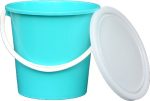 Bucket with plastic handle 15 liters