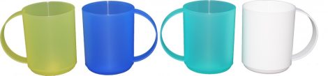 Plastic mug 0.4 liter