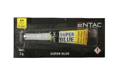 Pillanatragasztó super glue 2G Entac